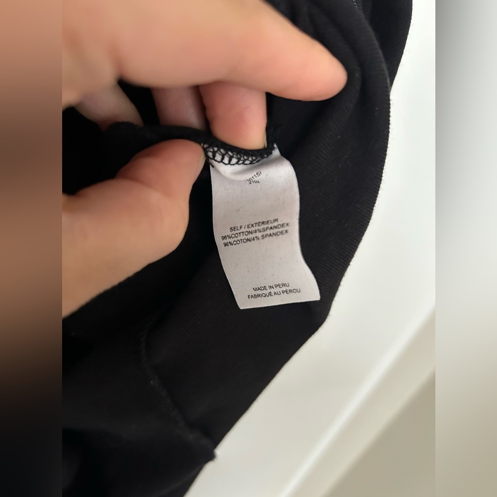 Derek Lam 10 Crosby Pierce Twist Midi Cotton Dress in Black - Size Medium - Picture 9 of 9